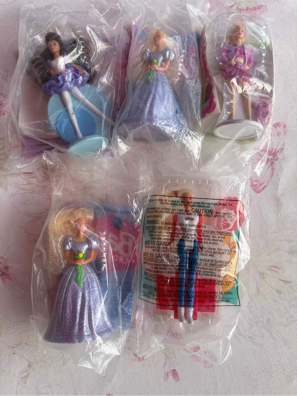 Vintage McDonald’s Happy Meal Barbie’s 5